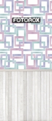 Фотофон "Геометрическая симфония" (1,5х3,5 м)